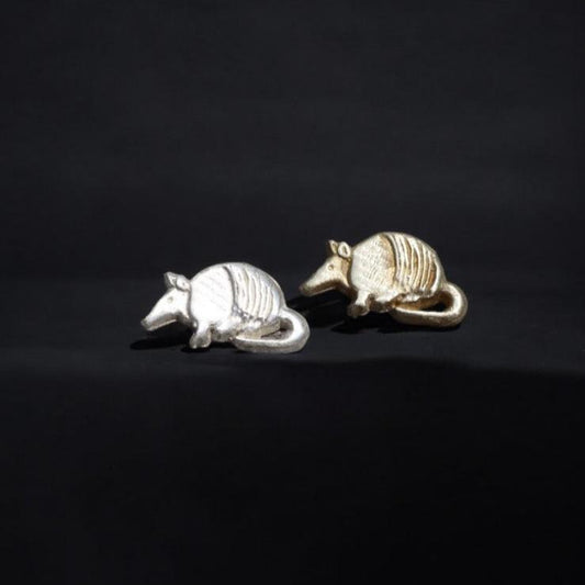 Armadillo Accent Charm Findings & Embellishments for Soldering DIY Jewelry Making in Sterling Silver