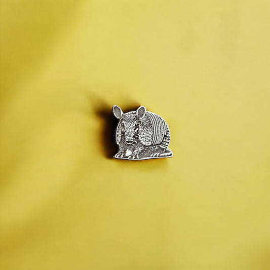 Armadillo Accent Charm. Findings & Embellishments for Soldering DIY Jewelry Making Sterling Silver