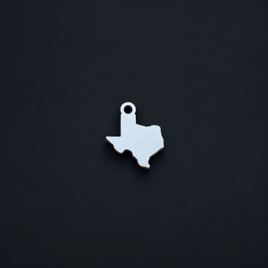 Texas State Accent Dangle Charm for Jewelry Making