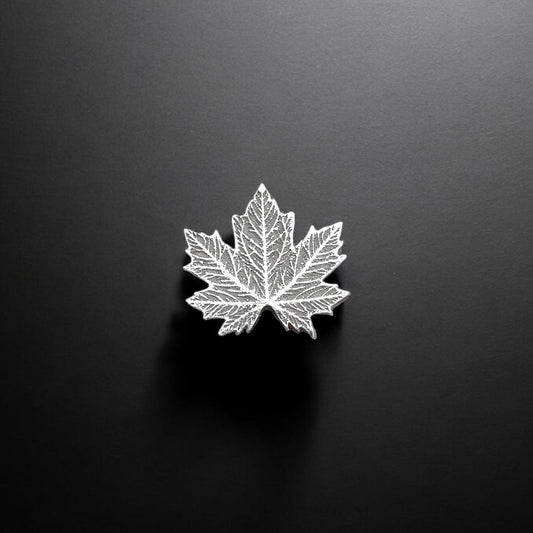 Maple Leaf Charm Embellishments for Soldering or Jewelry Making